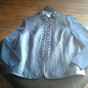 Nygard Collection leather jacket sz XL